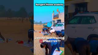 Ramgarh fitness academy best academy agniveer policebharti rpfcrpffitness athletics TA💯🔥🇮🇳🙏 [upl. by Arakawa300]