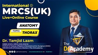 MRCS Part A Exam Preparation  Anatomy  Thorax  International Online Course  The DrAcademy [upl. by Airual]