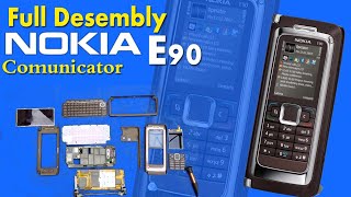 Nokia E90 Disassembly Restoration NokiaComunicators [upl. by Howund]