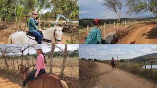 Eu e Letícia fizemos um passeio maravilhoso a cavalo [upl. by Gabie]