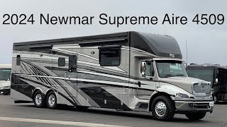 2024 Newmar Supreme Aire 4509 [upl. by Ellesig]