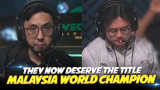 MALAYSIA now DESERVES the Title quotWorld Championquot After Sweeping Team Philippines in IESF 2024 Finals [upl. by Koblas]