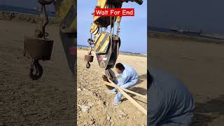 Wait For End crane shorts trending dance punjabisong song newsong automobile jcb crane [upl. by Ahsoyek]