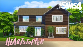 Building Nicks House from Heartstopper in The Sims 4 [upl. by Drue]