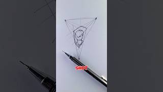 How to Draw characters in Birds Eye View – StepbyStep Perspective Guide art foryou shorts [upl. by Bertrand839]