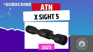 ATN X SIGHT 5 one shot zero [upl. by Antoni331]