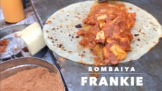 Throwback Video  Relishing Special Frankie At Khau Galli  Mumbai Street Food [upl. by Nol671]