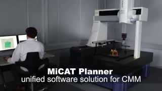 MiCAT Planner  CMM Part Programming Made Easy [upl. by Ahsekyt]