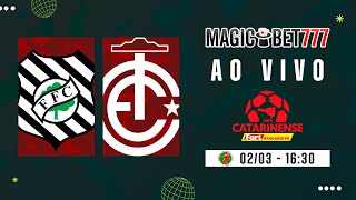 JOGO COMPLETO FIGUEIRENSE X INTERNACIONAL  11ª RODADA  CATARINENSE 2024 [upl. by Gairc814]