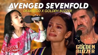 BRILLIANT VOICE CHILD FROM PHILIPPINES SINGS AVENGED SEVENFOLD ALL JUDGES STANDING OVATION AGT 2024 [upl. by Stoughton]