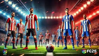 FC 25  Athletic Bilbao vs RCD Espanyol  La Liga  19th Oct24  PS5  4K60FPS [upl. by Cristiona]