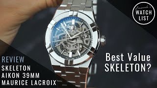 Maurice Lacroix Aikon Skeleton Review [upl. by Assi]