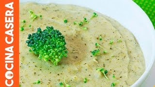 Crema de Brócoli Recetas de Cocina [upl. by Tortosa680]