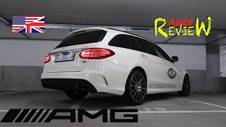 MercedesBenz C450 AMG 4Matic TModel  AutoReview  Switzerland  Episode 79 ENG [upl. by Staford]