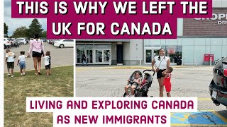 I LOVE THE UK BUT CANADA HAS MORE OPPORTUNITIES  EXPLORING CANADA AND SETTLING 🇨🇦 [upl. by Fasano]