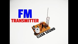 FM TransmitterHow To Make A Long Range FM TransmitterMini FM Transmitter [upl. by Attenaz]