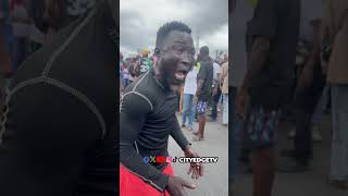 Nigerian man cry for help at endbadgovernanceprotest [upl. by Arima]