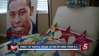 Family of Waffle House shooting victim visit DC [upl. by Enaile]