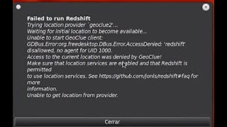 Failed to run Redshift Solucion en fedora 35 [upl. by Amairam]