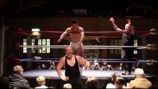 British Wrestling  Olly Lloyd vs Buzzsaw Bronson [upl. by Scriven]