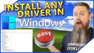 Install Any Driver in Windows Easily [upl. by Ardyce]