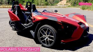 Essai sur 3 ROUES AUX USA  Polaris Slingshot   Le Vendeur Automobiles [upl. by Nonnahc]