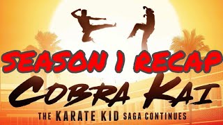 Cobra Kai Season 1 Recap [upl. by Ydnac]