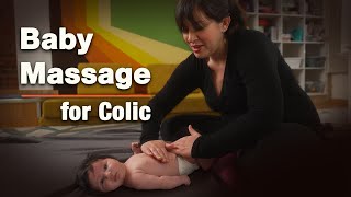 5 Baby Massage Strokes to Soothe Colic in Newborns and Infants  AAP [upl. by Anitan]