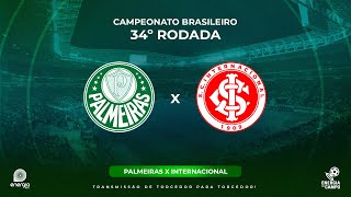 PALMEIRAS X INTERNACIONAL  11112023  BRASILEIRÃO  AO VIVO [upl. by Iadrahs]