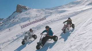 Mountain Kart Serre Chevalier Hiver [upl. by Nolie]