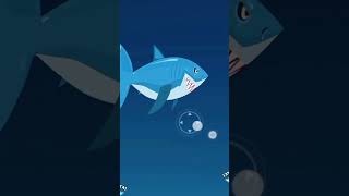 Starving shark  fishdom games shorts [upl. by Nemraciram]