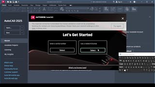 2025 Autodesk AutoCAD INSTALLATION and ACTIVATION using the right files [upl. by Corbin469]