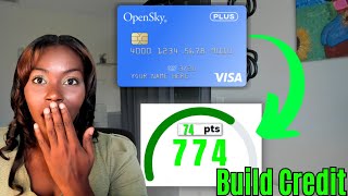 Best Credit Card To Build Credit  No Credit Check  OpenSky Plus Secured Credit Card  Rickita [upl. by Aviva]