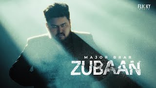 Zubaan  Major Brar  Inder  Rich  Turkamal  Latest Punjabi Song 2024 [upl. by Powers]