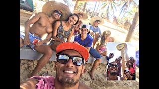 VLOG Acampamos na PRAIA DE SANTO ANTONIOBA [upl. by Nnylidnarb]