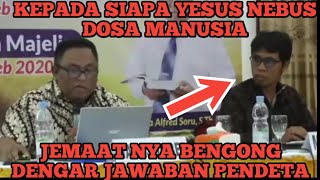 pdt ESRA SORU MENJAWAB JEMAAT SAMPAI BENGONG [upl. by Eilzel]