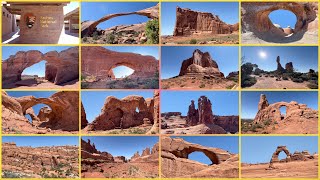 Arches National Park  Complete Tour [upl. by Enelehs]