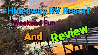 Hideaway RV Resort Review  Another Fun Weekend  Marsh Walk At Murrells Inlet [upl. by Dagall]