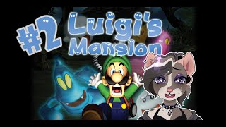 I Have Literally No Aim  Rat Plays Luigis Mansion VOD 2 [upl. by Eeltrebor418]