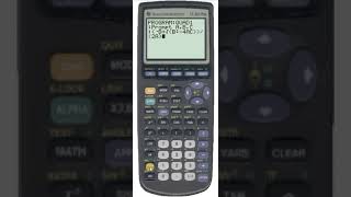 Quadratic Formula on TI 83 84 [upl. by Ellinad]