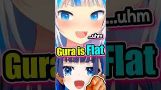 🔥Kronii Called Gura FLAT on PUBLIC🤣 hololive vtuber ourokronii gawrgura ceresfauna [upl. by Epp]