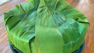 Zongzi has been eaten for more than 20 years This is the first time I have seen it One zongzi top [upl. by Yraeht]