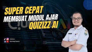 Super Cepat Membuat Modul Ajar di Quizizz Ai [upl. by Cyb]