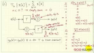 Time Invariance Example 2 [upl. by Elijah]