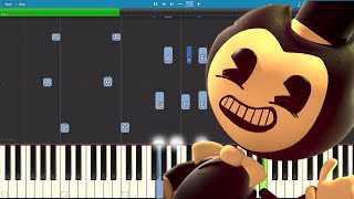 Flow The Ink  Bendy and the Ink Machine Song  Kyle Allen Music  Piano Tutorial  Cover [upl. by Haramat407]