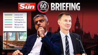 Tax cuts hint by Chancellor and Sadiqs £6m on woke nonsense  todays 60Second briefing [upl. by Eloisa]