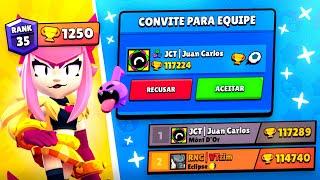 PEDI ajuda PARA o TOP 1 GLOBAL🌎 E peguei MELODIE 1250🏆 TROFÉUS [upl. by Rabah]