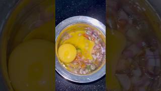 Simple and Easy Omelette Recipe😋omelette shorts trending [upl. by Thorin]