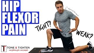 Best Exercises For Hip Flexor Pain  From a Physical Therapist [upl. by Dhar]