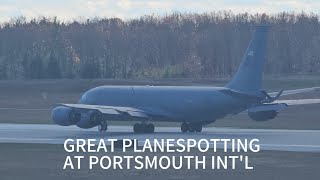 GREAT PLANESPOTTING AT PORTSMOUTH INTL APT [upl. by Eissalc]